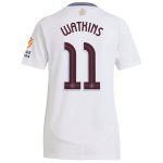 aston villa adidas away shirt 2024-25 – womens with watkins 11 cup printing Collection | Official Aston Villa Shirts