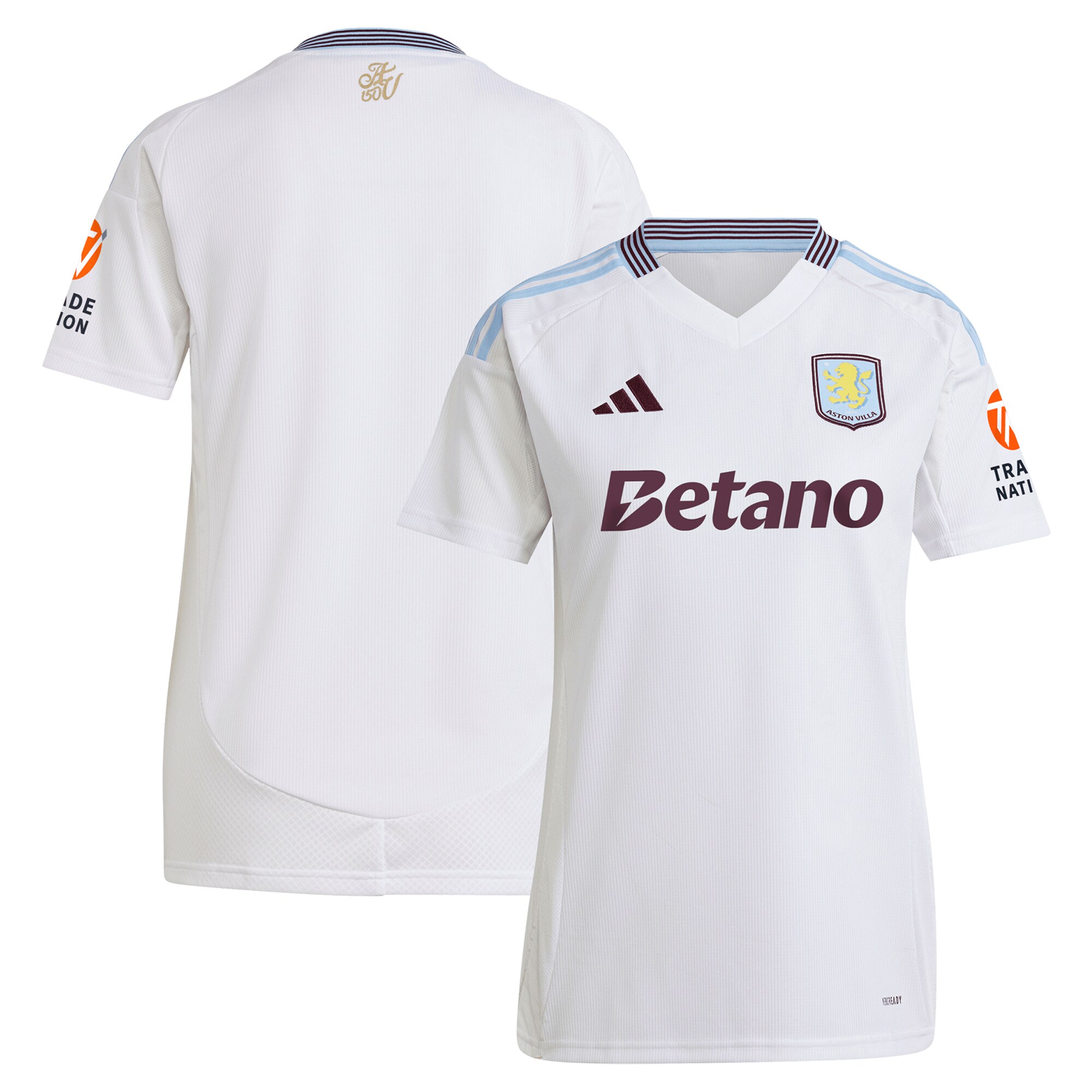 aston villa adidas away shirt 2024-25 – womens Collection | Official Aston Villa Shirts