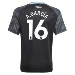 aston villa adidas away shirt 2025-26 – kids with a.garcía 16 printing Collection | Official Aston Villa Shirts