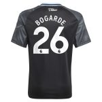 aston villa adidas away shirt 2025-26 – kids with bogarde 26 printing Collection | Official Aston Villa Shirts
