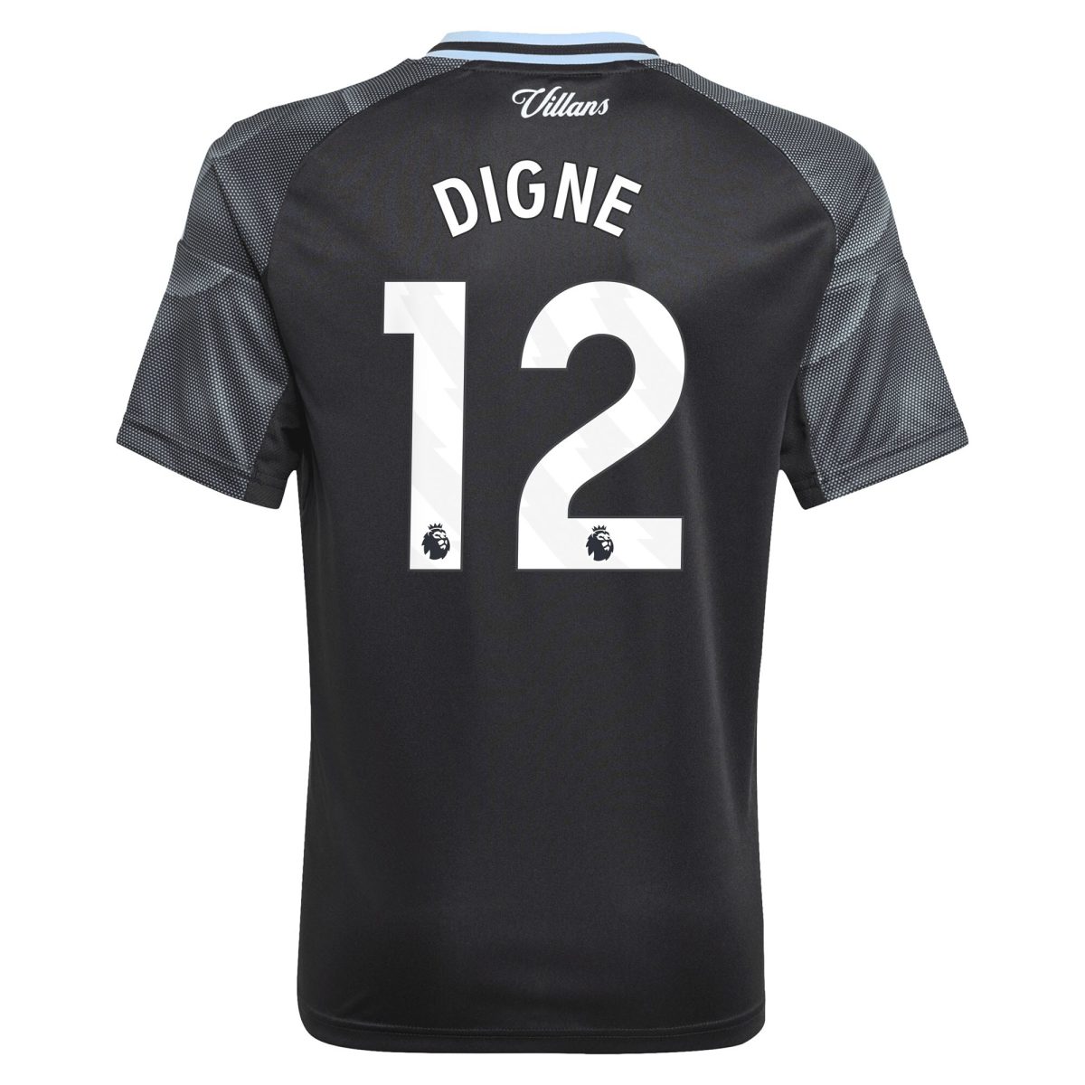aston villa adidas away shirt 2025-26 – kids with digne 12 printing Collection | Official Aston Villa Shirts