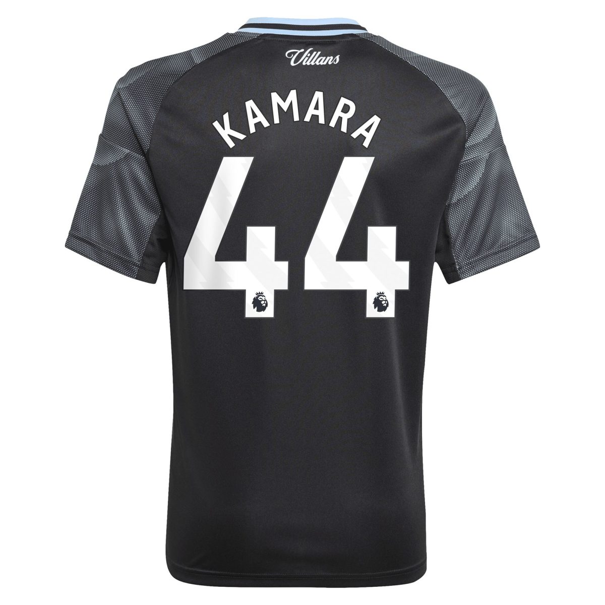 aston villa adidas away shirt 2025-26 – kids with kamara 44 printing Collection | Official Aston Villa Shirts