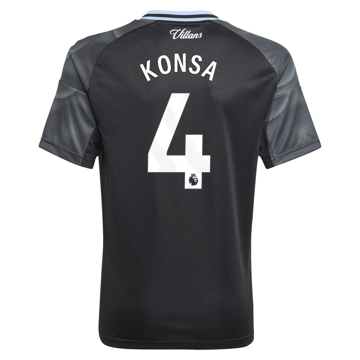 aston villa adidas away shirt 2025-26 – kids with konsa 4 printing Collection | Official Aston Villa Shirts