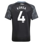 aston villa adidas away shirt 2025-26 – kids with konsa 4 printing Collection | Official Aston Villa Shirts