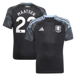 aston villa adidas away shirt 2025-26 – kids with maatsen 22 printing Collection | Official Aston Villa Shirts