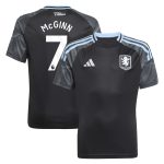 aston villa adidas away shirt 2025-26 – kids with mcginn 7 printing Collection | Official Aston Villa Shirts