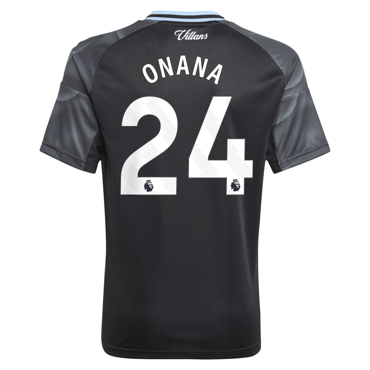 aston villa adidas away shirt 2025-26 – kids with onana 24 printing Collection | Official Aston Villa Shirts