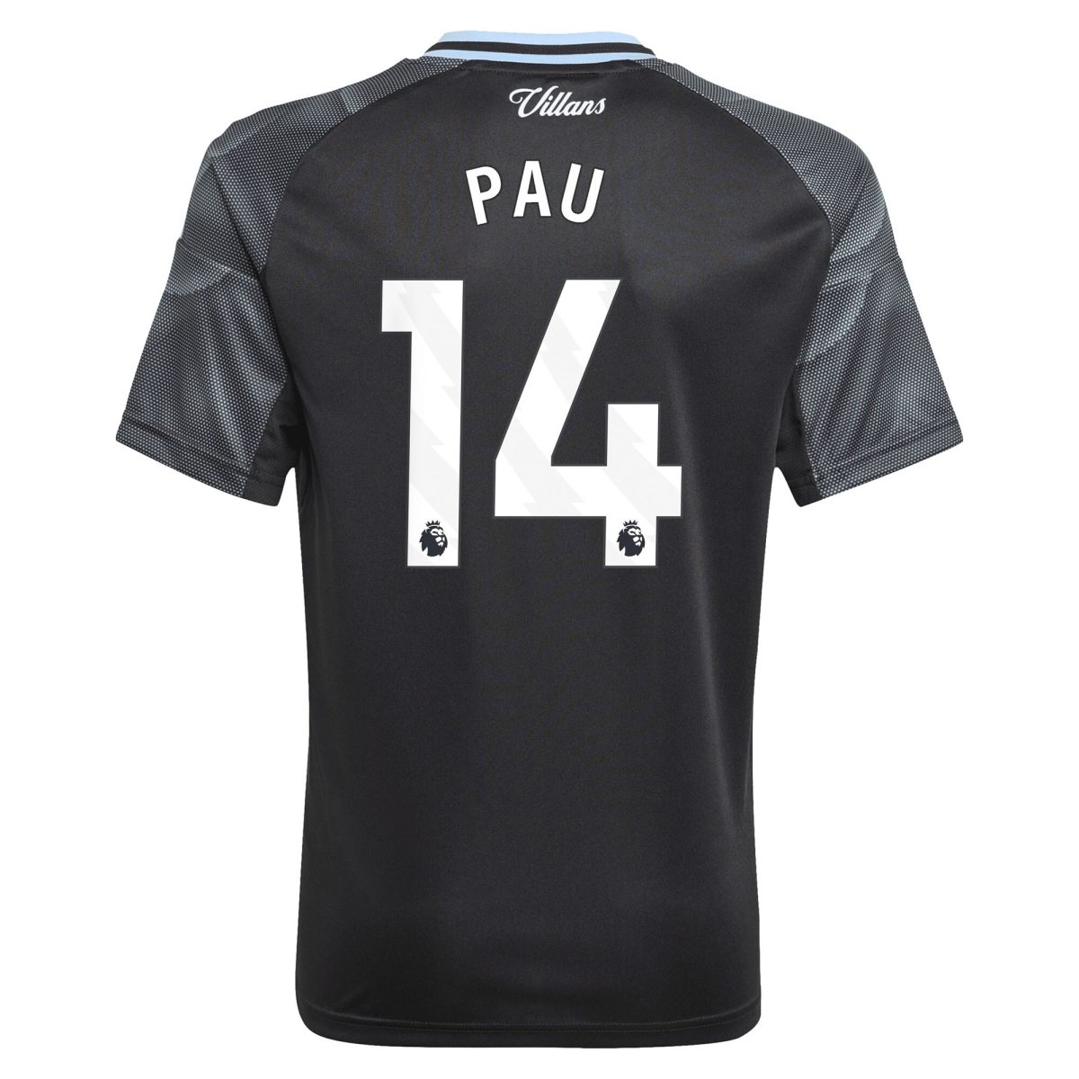 aston villa adidas away shirt 2025-26 – kids with pau 14 printing Collection | Official Aston Villa Shirts