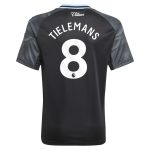aston villa adidas away shirt 2025-26 – kids with tielemans 8 printing Collection | Official Aston Villa Shirts