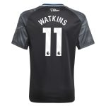 aston villa adidas away shirt 2025-26 – kids with watkins 11 printing Collection | Official Aston Villa Shirts
