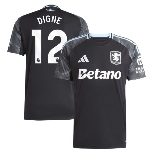 aston villa adidas away shirt 2025-26 with digne 12 printing Collection | Official Aston Villa Shirts