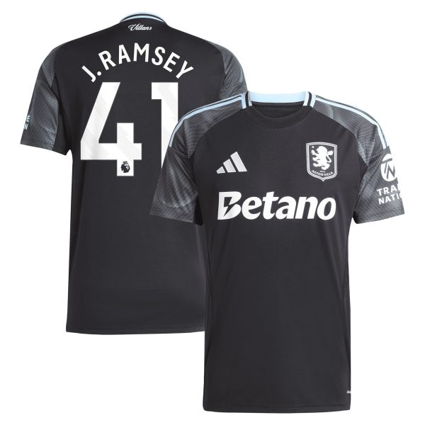 aston villa adidas away shirt 2025-26 with j. ramsey 41 printing Collection | Official Aston Villa Shirts