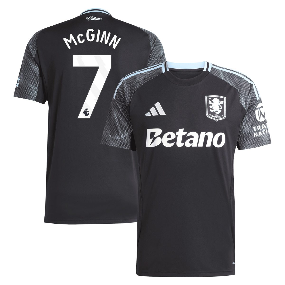aston villa adidas away shirt 2025-26 with mcginn 7 printing Collection | Official Aston Villa Shirts