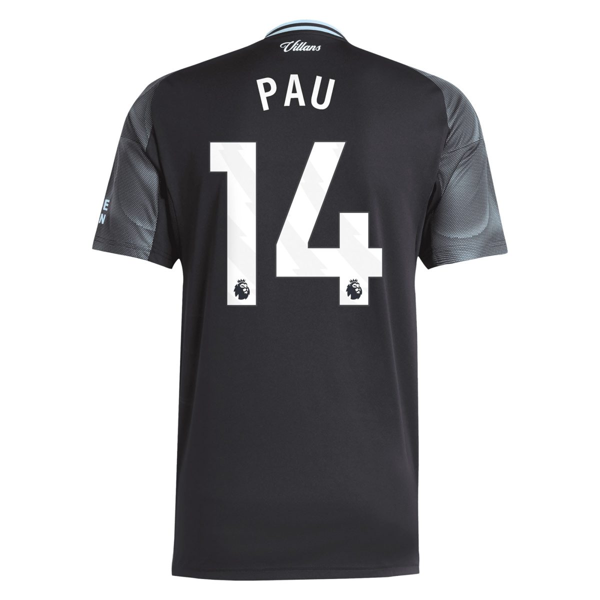 aston villa adidas away shirt 2025-26 with pau 14 printing Collection | Official Aston Villa Shirts