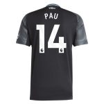 aston villa adidas away shirt 2025-26 with pau 14 printing Collection | Official Aston Villa Shirts