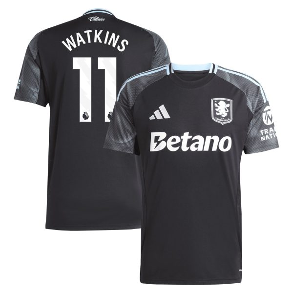 aston villa adidas away shirt 2025-26 with watkins 11 printing Collection | Official Aston Villa Shirts