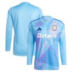 aston villa adidas goalkeeper shirt 2024-25 – long sleeve – 201964005 with custom printing Collection | Official Aston Villa Shirts