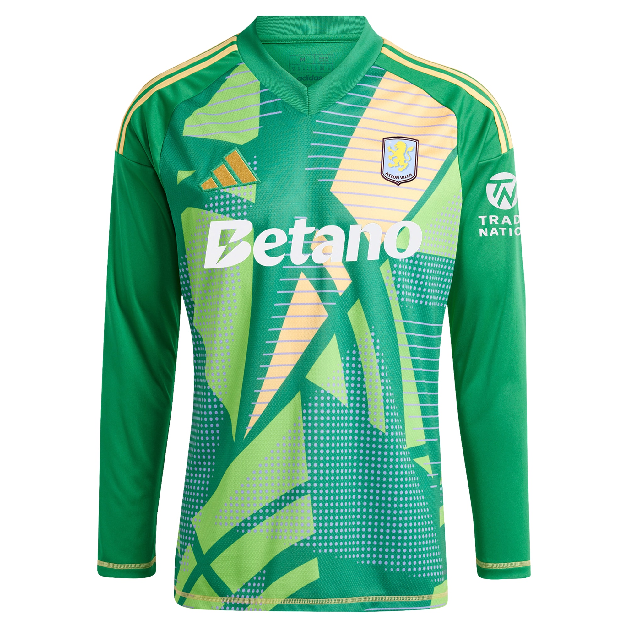 aston villa adidas goalkeeper shirt 2024-25 – long sleeve – 201964009 with custom printing Collection | Official Aston Villa Shirts