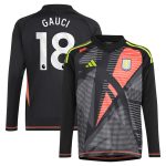 aston villa adidas goalkeeper shirt 2024-25 – long sleeve – kids with gauci 18 printing – 202029323 Collection | Official Aston Villa Shirts