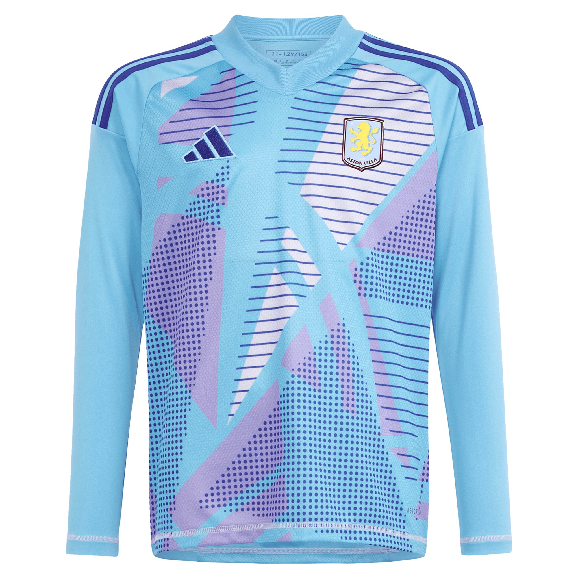 aston villa adidas goalkeeper shirt 2024-25 – long sleeve with martinez 23 printing – 202030980 Collection | Official Aston Villa Shirts