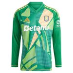 aston villa adidas goalkeeper shirt 2024-25 – long sleeve with olsen 25 printing Collection | Official Aston Villa Shirts