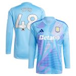 aston villa adidas goalkeeper shirt 2024-25 – long sleeve with zych 48 printing – 202153092 Collection | Official Aston Villa Shirts