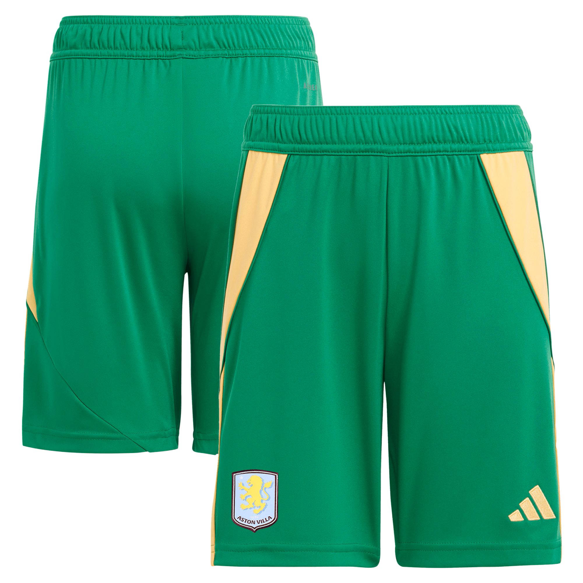 aston villa adidas goalkeeper shorts 2024-25 – 201964010 with custom printing Collection | Official Aston Villa Shirts