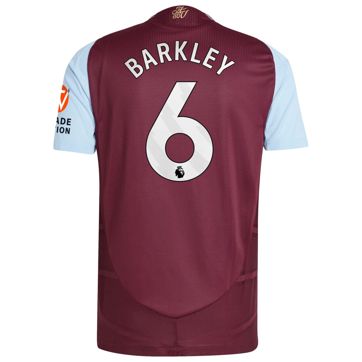 aston villa adidas home authentic shirt 2024-25 with barkley 6 printing Collection | Official Aston Villa Shirts