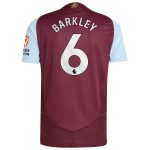aston villa adidas home authentic shirt 2024-25 with barkley 6 printing Collection | Official Aston Villa Shirts