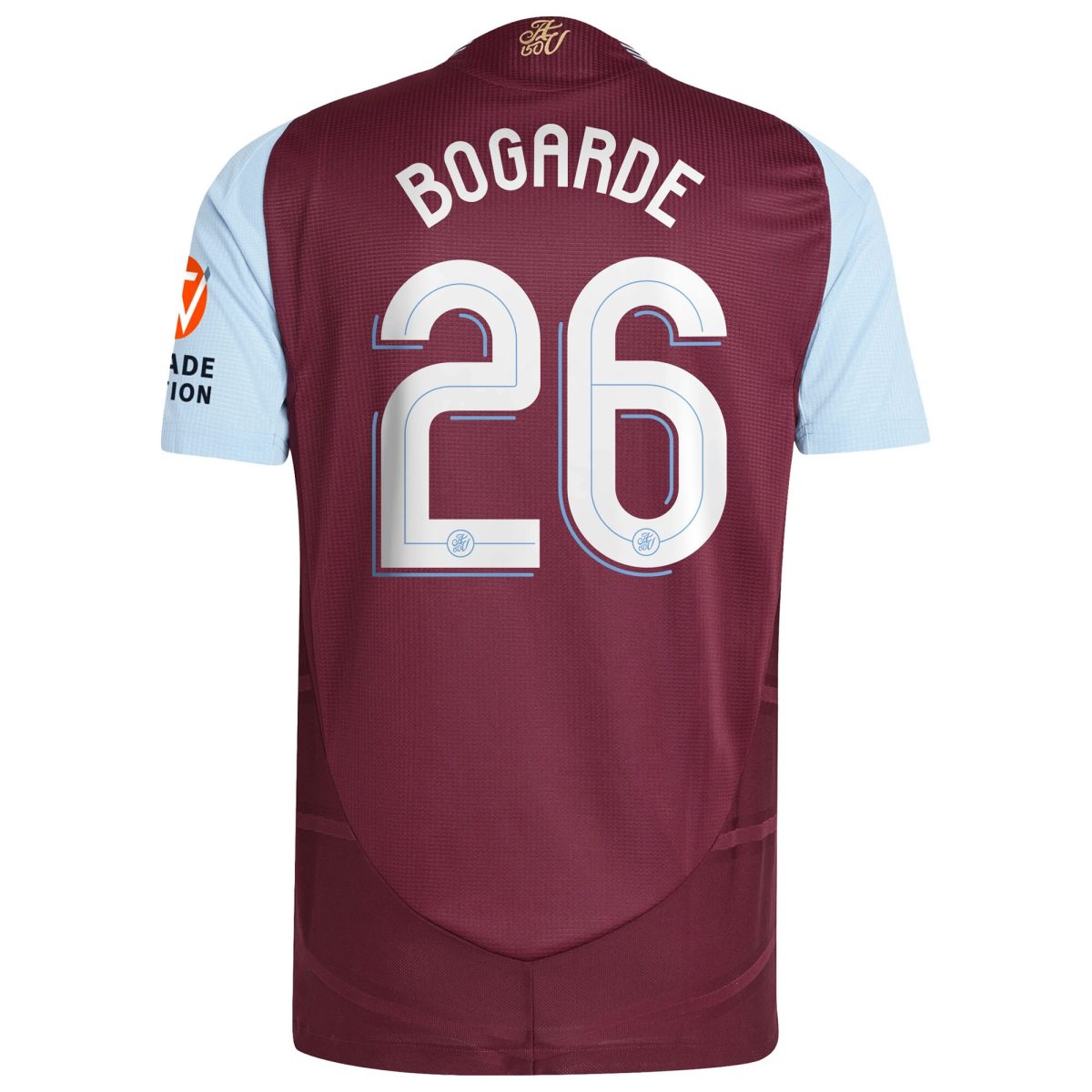aston villa adidas home authentic shirt 2024-25 with bogarde 26 cup printing Collection | Official Aston Villa Shirts