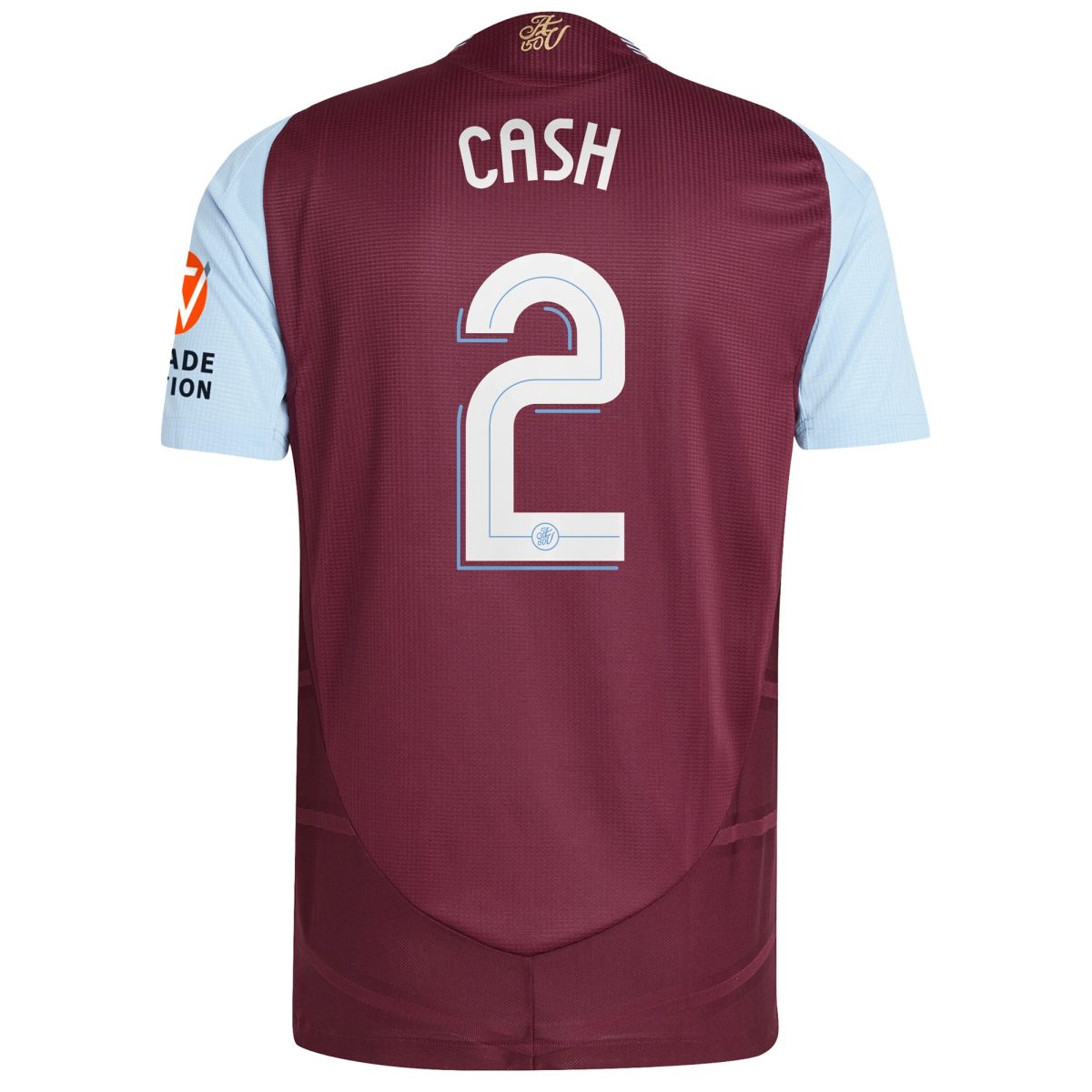 aston villa adidas home authentic shirt 2024-25 with cash 2 cup printing Collection | Official Aston Villa Shirts