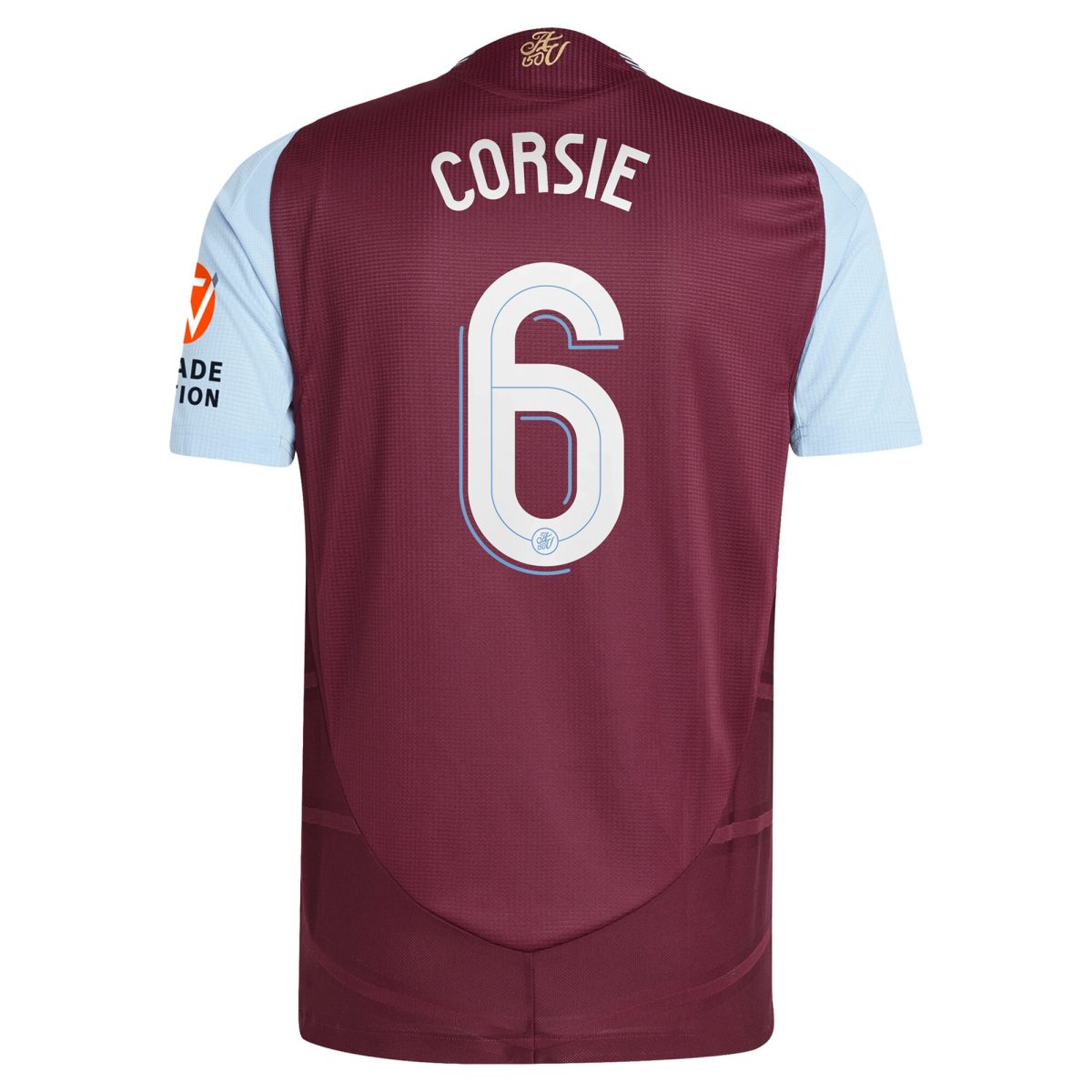 aston villa adidas home authentic shirt 2024-25 with corsie 6 cup printing Collection | Official Aston Villa Shirts