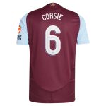 aston villa adidas home authentic shirt 2024-25 with corsie 6 cup printing Collection | Official Aston Villa Shirts