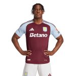 aston villa adidas home authentic shirt 2024-25 with custom printing Collection | Official Aston Villa Shirts