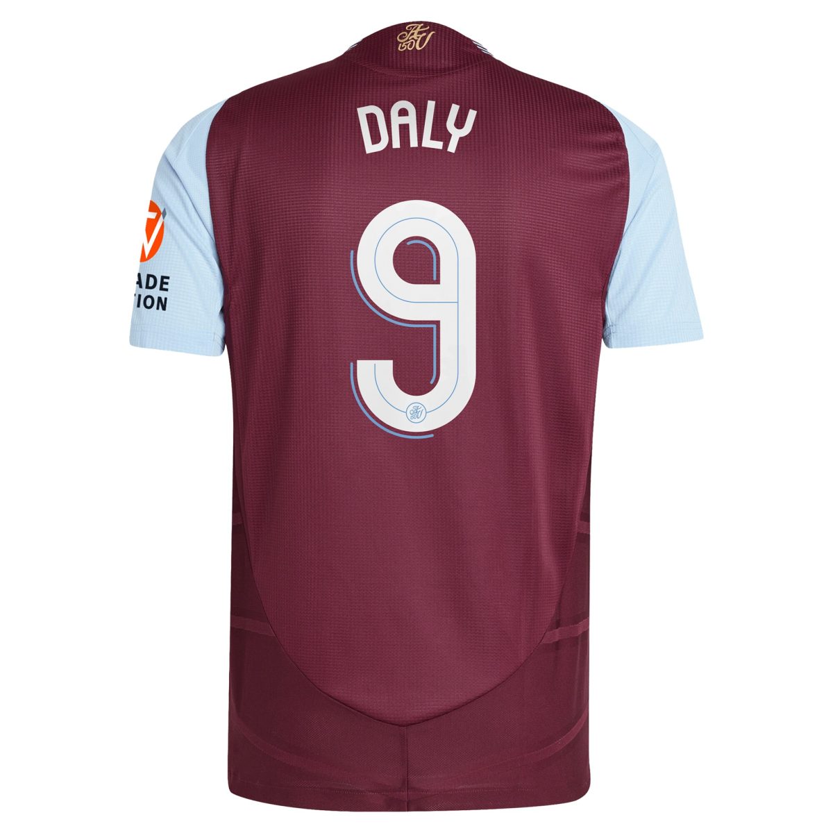 aston villa adidas home authentic shirt 2024-25 with daly 9 cup printing Collection | Official Aston Villa Shirts
