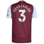aston villa adidas home authentic shirt 2024-25 with diego carlos 3 printing Collection | Official Aston Villa Shirts