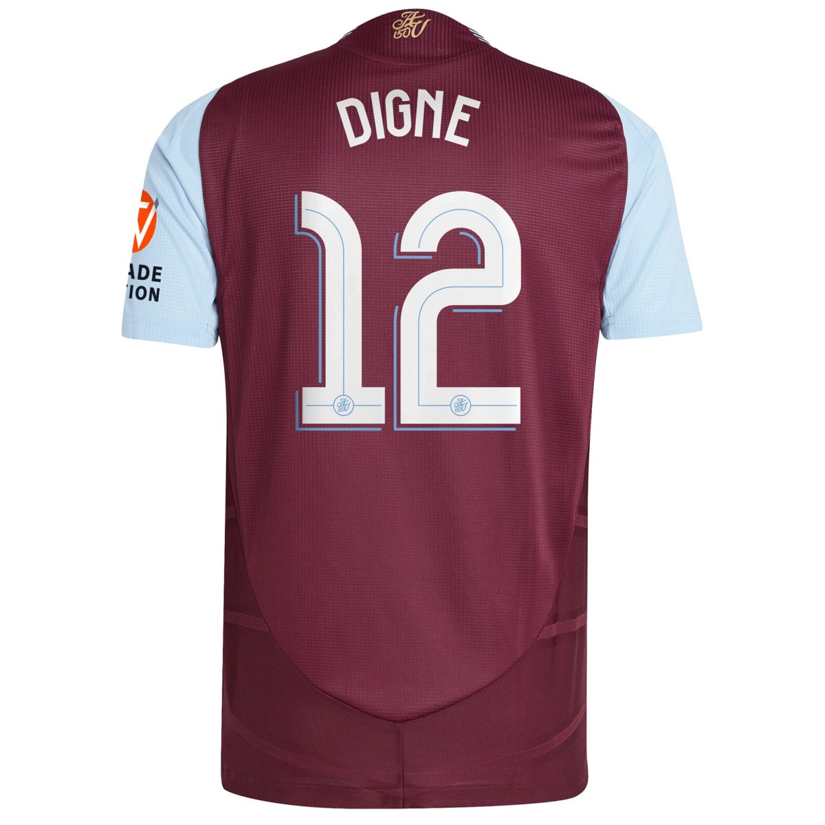 aston villa adidas home authentic shirt 2024-25 with digne 12 cup printing Collection | Official Aston Villa Shirts