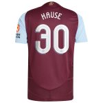 aston villa adidas home authentic shirt 2024-25 with hause 30 cup printing Collection | Official Aston Villa Shirts