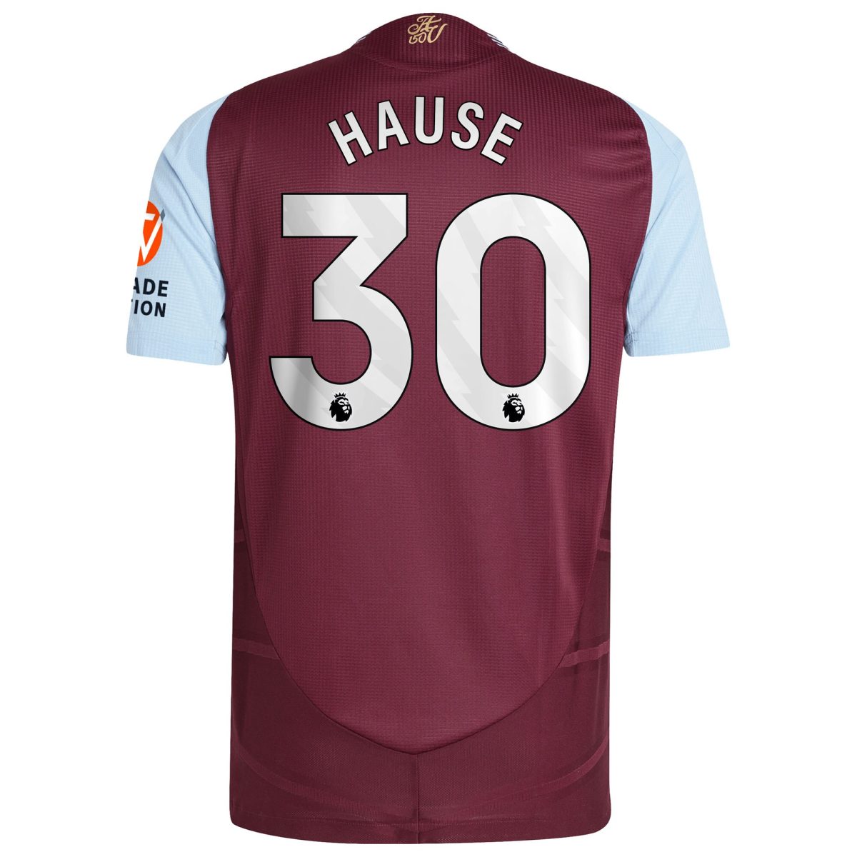 aston villa adidas home authentic shirt 2024-25 with hause 30 printing Collection | Official Aston Villa Shirts