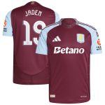 aston villa adidas home authentic shirt 2024-25 with jaden 19 cup printing Collection | Official Aston Villa Shirts
