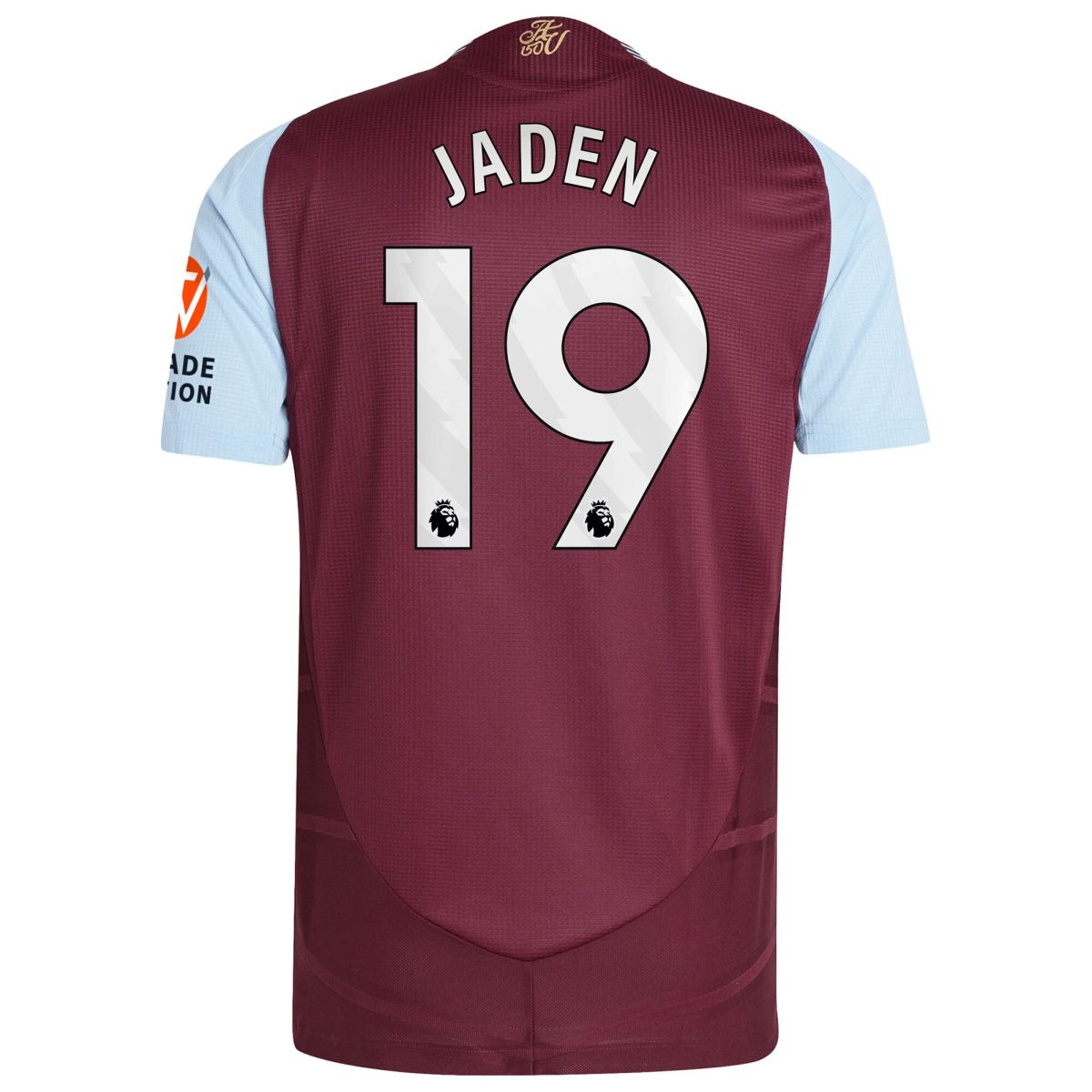 aston villa adidas home authentic shirt 2024-25 with jaden 19 printing Collection | Official Aston Villa Shirts