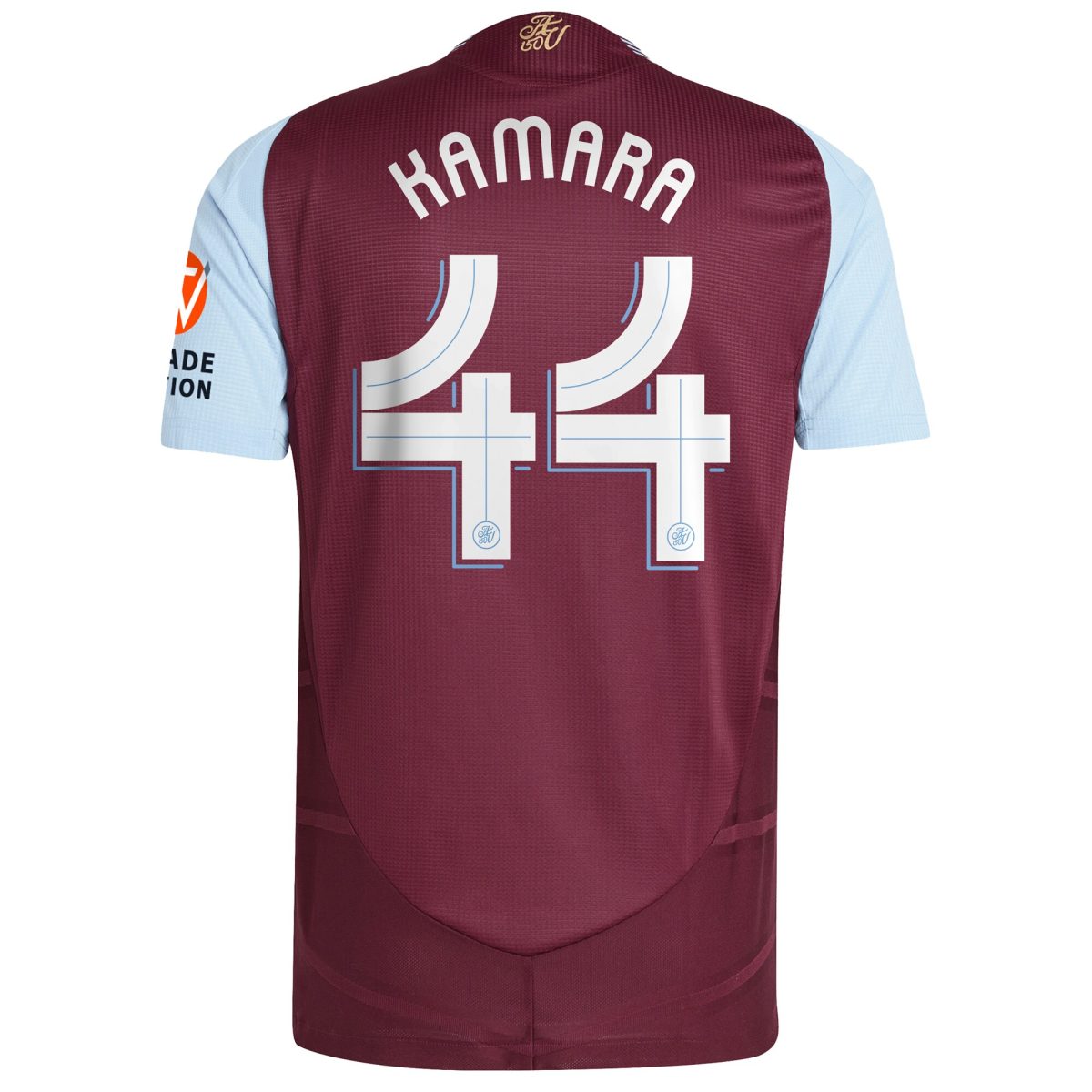 aston villa adidas home authentic shirt 2024-25 with kamara 44 cup printing Collection | Official Aston Villa Shirts
