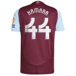 aston villa adidas home authentic shirt 2024-25 with kamara 44 cup printing Collection | Official Aston Villa Shirts