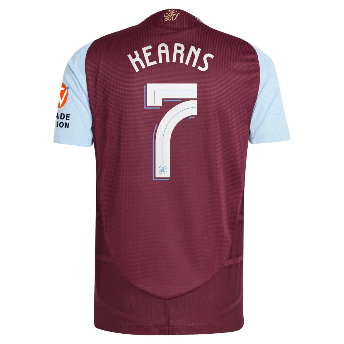 aston villa adidas home authentic shirt 2024-25 with kearns 7 cup printing Collection | Official Aston Villa Shirts