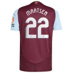 aston villa adidas home authentic shirt 2024-25 with maatsen 22 cup printing Collection | Official Aston Villa Shirts