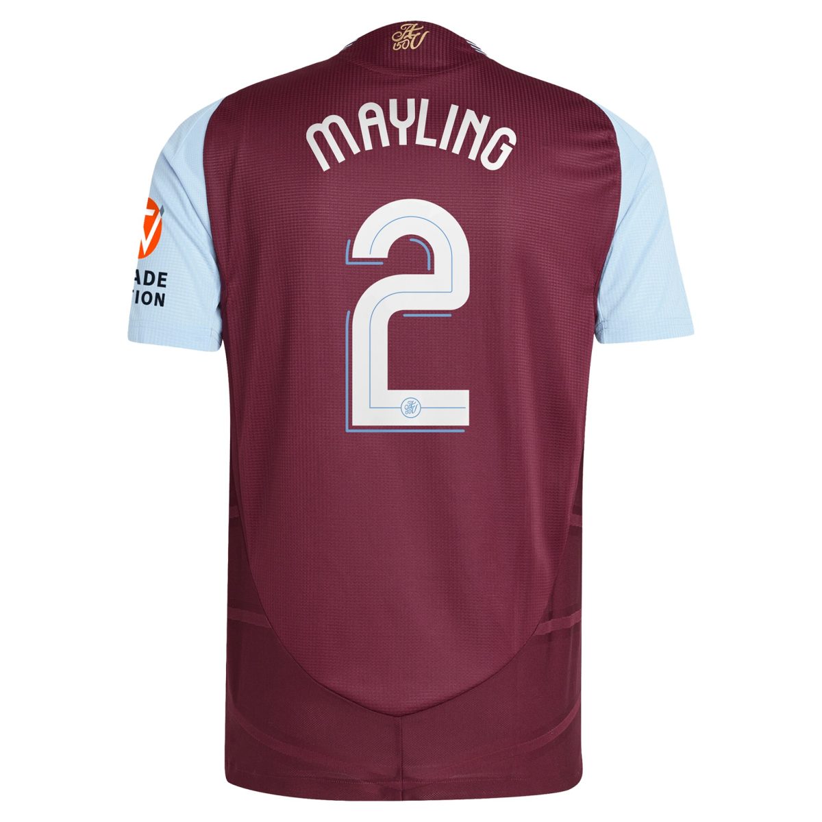 aston villa adidas home authentic shirt 2024-25 with mayling 2 cup printing Collection | Official Aston Villa Shirts