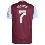 aston villa adidas home authentic shirt 2024-25 with mcginn 7 cup printing Collection | Official Aston Villa Shirts