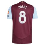 aston villa adidas home authentic shirt 2024-25 with nobbs 8 cup printing Collection | Official Aston Villa Shirts