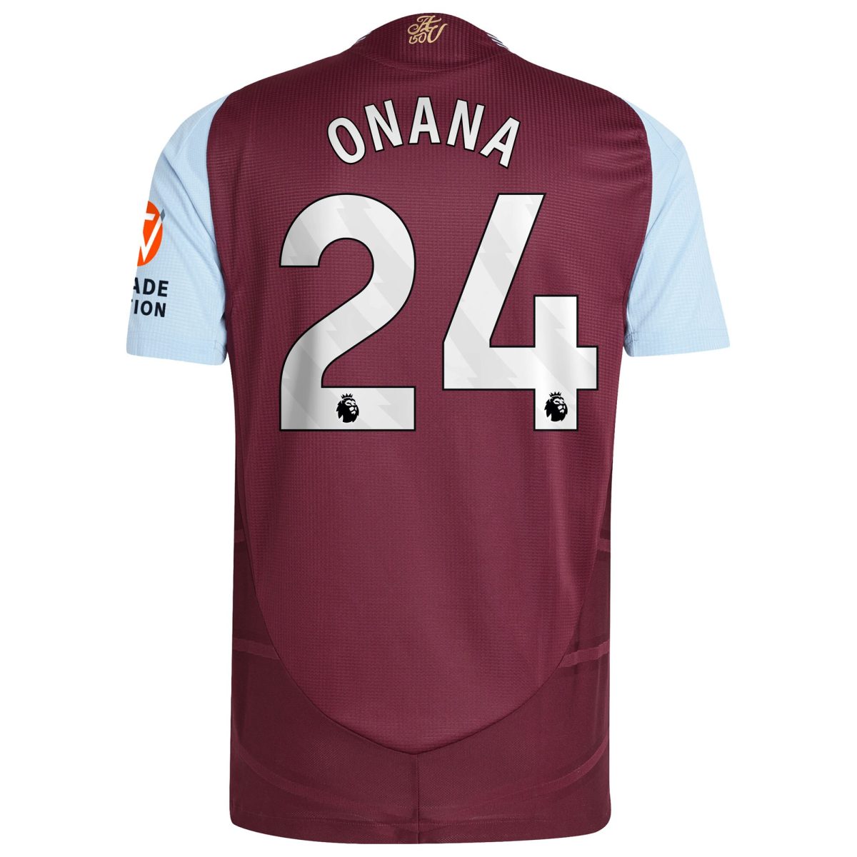 aston villa adidas home authentic shirt 2024-25 with onana 24 printing Collection | Official Aston Villa Shirts