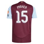 aston villa adidas home authentic shirt 2024-25 with parker 15 cup printing Collection | Official Aston Villa Shirts